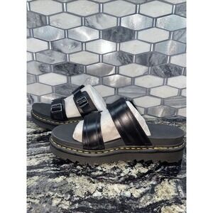 Dr. Martens Miles Black Brando Sandal‎ Mens sz 13 NEW without box